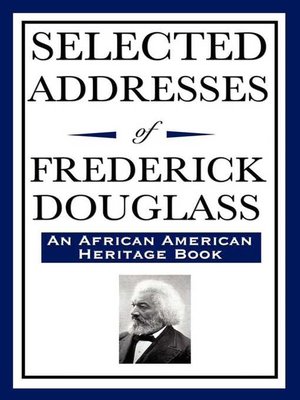 cover image of Selected Addresses of Frederick Douglass